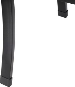 Ławka ogrodowa parkowa G-414 - metalowa, czarna