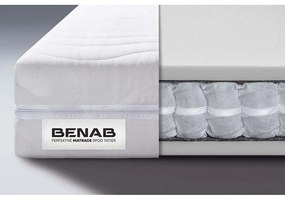 Miękki materac sprężynowy 140x200 cm BonFlex – BENAB