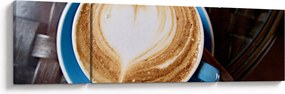 Obraz - Latte Art (170x50 cm)