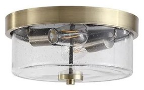 Searchlight 66210-2AB-Łazienkowy plafon PRESTON 2xE27/60W/230V IP44 śr.33cm mosiądz