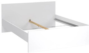 Białe łóżko dwuosobowe 160x200 cm Naia – Tvilum