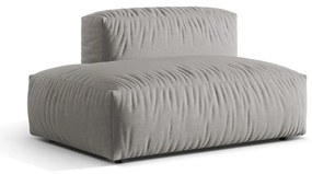 Ciemnoniebieski aksamitny moduł sofy (lewostronny) Martina – Micadoni