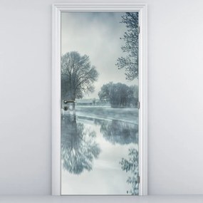 Fototapeta na drzwi - Zimowa przyroda (95x205cm)
