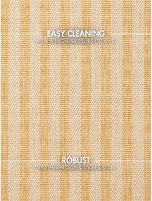 Dywan odpowiedni na zewnątrz w kolorze ochry/kremowy 120x170 cm Haringey Linley – Ted Baker