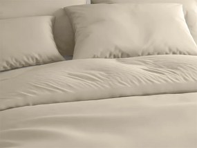 PrzytulneMieszkanie.pl PrzytulneMieszkanie.pl Pościel bawełniana LUX beżowa hotelowa kieszeń Rozmiar pościeli: 70 x 90 cm | 140 x 200 cm