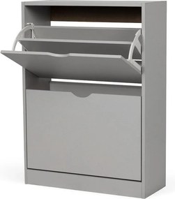 Szara uchylna szafka na buty 50x82x24 cm Stelo – Bonami Essentials