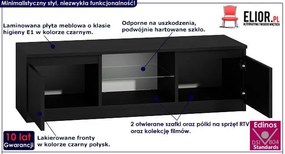 Czarna Komoda Pod Tv Artiso