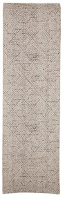 Kremowy chodnik z mieszanki bawełny 75x245 cm Saxo – Bloomingville