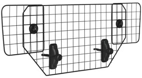 PawHut Bramka Bezpieczeństwa dla Psa Regulowana Osłona 90-120cm Wysoka 405cm Metalowa Czarna | Aosom PL