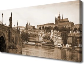 Zdjęcie na płótnie Zabytkowy Most w Pradze