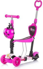 Chipolino Hulajnoga z pałąkiem Kiddy Evo 3w1, Lollipop