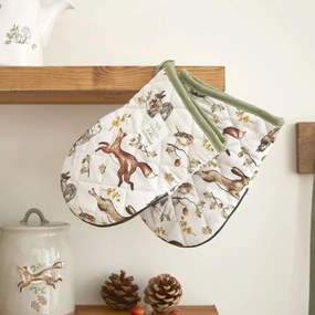 Bawełniana rękawice kuchenne zestaw 2 szt. Forest Fable – Cooksmart ®