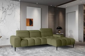 Narożnik GIANO S układ L z elektryczną regulacją siedziska WERSAL