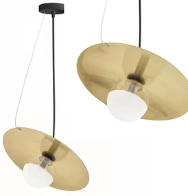 LAMPA SUFITOWA WISZĄCA APP1417-CP czarna/złota
