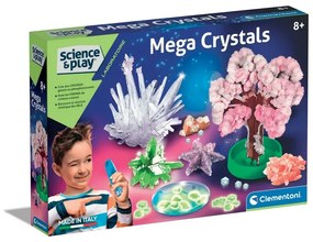 Clementoni SCIENCE - MEGA Kryształy Fluo