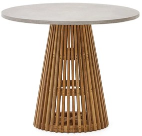 Okrągły stół ogrodowy ø 90 cm Alcaufar – Kave Home
