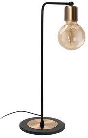 Lampa stołowa w czarno-brązowym kolorze (wysokość 52 cm) Harput – Opviq lights