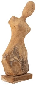 Figurka z drewna tekowego Bloomingville Lenoa, wys. 70 cm
