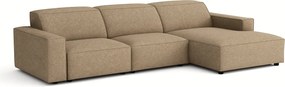Narożnik modułowy Cursal A prawy – sofa narożna 284 x 166 cm, jasno brązowy Raven 34, nowoczesny design