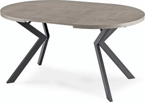 Stół Okrągły Rozkładany LUKAS 100-250 cm Beton Nowoczesny Loft