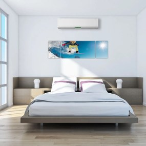 Obraz - Snowboardzista (170x50 cm)