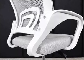 Ergonomiczne krzesło biurowe Irwin z regulacją wysokości i oddychającą siatką