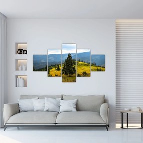 Obraz - Górska łąka (125x70 cm)