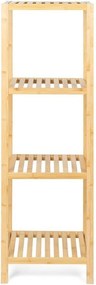 Bambusowy regał łazienkowy w naturalnym kolorze 37x110 cm Skaren – Bonami Essentials