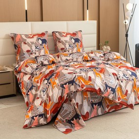 PrzytulneMieszkanie.pl PrzytulneMieszkanie.pl Pościel z mikrofibry CATMOSPHERE kolorowa Rozmiar pościeli: 70 x 90 cm | 140 x 200 cm