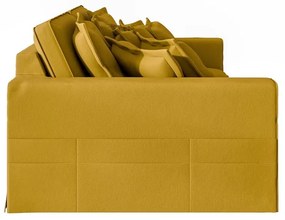 Żółta sofa 236 cm Nora – Ropez