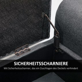 HOMCOM ławka 116 cm x 44 cm x 58 cm