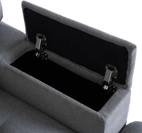 Fotel Wypoczynkowy Sofa NEO Szary Tapicerowany Nowoczesny