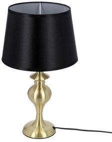 Lampa stołowa w czarno-złotym kolorze (wysokość 40 cm) Prima Gold – Candellux Lighting