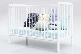 Łóżeczko Kacper biały 120/60