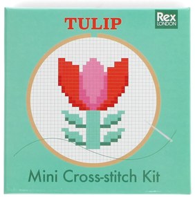 Zestaw kreatywny Cross-stitch Kit Tulip – Rex London