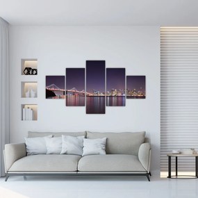 Obraz przedstawiający San Francisco, Kalifornia (125x70 cm)