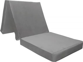 Materac 180/60 + Torba składany turystyczny tkanina Welur : Kolor tkaniny - VELVET - MG17, Rozmiar - 180/60/6, Typ tkaniny - Velvet