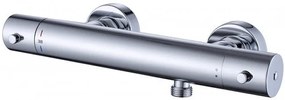 Bateria prysznicowa ścienna 4021 z termostatem chrom