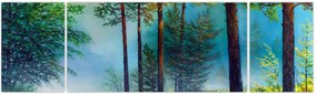 Obraz - Obraz olejny przedstawiający krajobraz (170x50 cm)