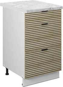 Szafka dolna do kuchni panel dębowy 50x60x82 fame-line