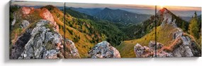 Obraz - Krajobraz górski (170x50 cm)