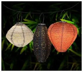Różowy zewnętrzny lampion solarny LED (wysokość 30 cm) Greatham – House Nordic