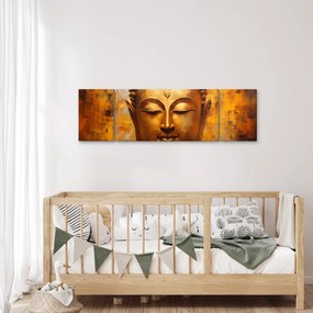 Obraz - Budda, obraz olejny (170x50 cm)
