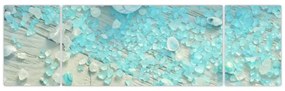 Obraz - Nadmorska atmosfera w turkusowych odcieniach (170x50 cm)