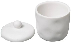 Pojemnik na waciki INDONESIE, Ø 10 cm, polyresin