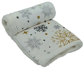 Koc z barankiem Magic white, 150 x 200 cm