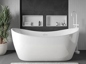 Mexen X-Wall-R półka wnękowa z kołnierzem 60 x 30 cm, biała - 1920603010