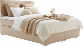Łóżko boxspring z zagłówkiem 140x200 W7-C62