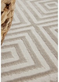 Beżowo-kremowy chodnik 80x240 cm Perles Tourmaline – Elle Decoration