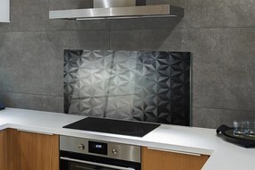 Panel szklany do Kuchni Trójwymiarowe Stożki